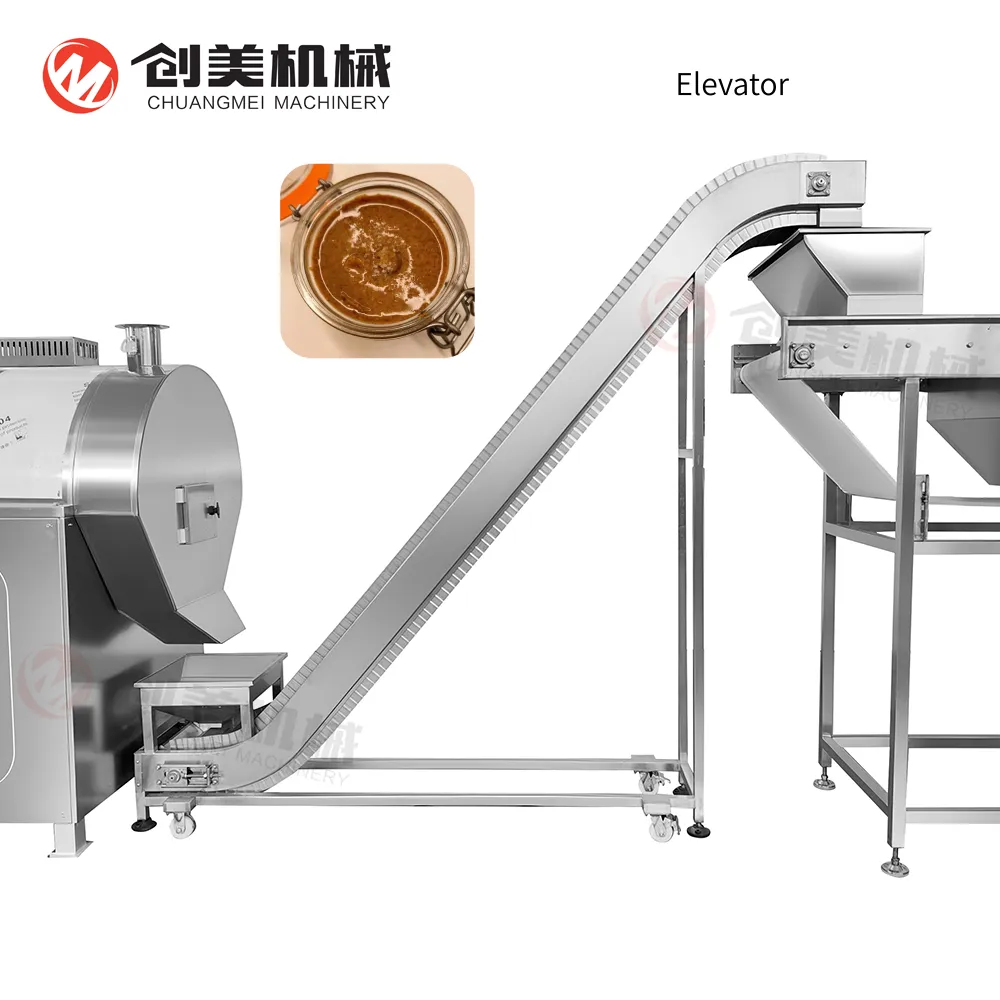 Organic Nut Butter Making Machine Full Production Line with CE Certification - Grinding Machine - foodmachtech